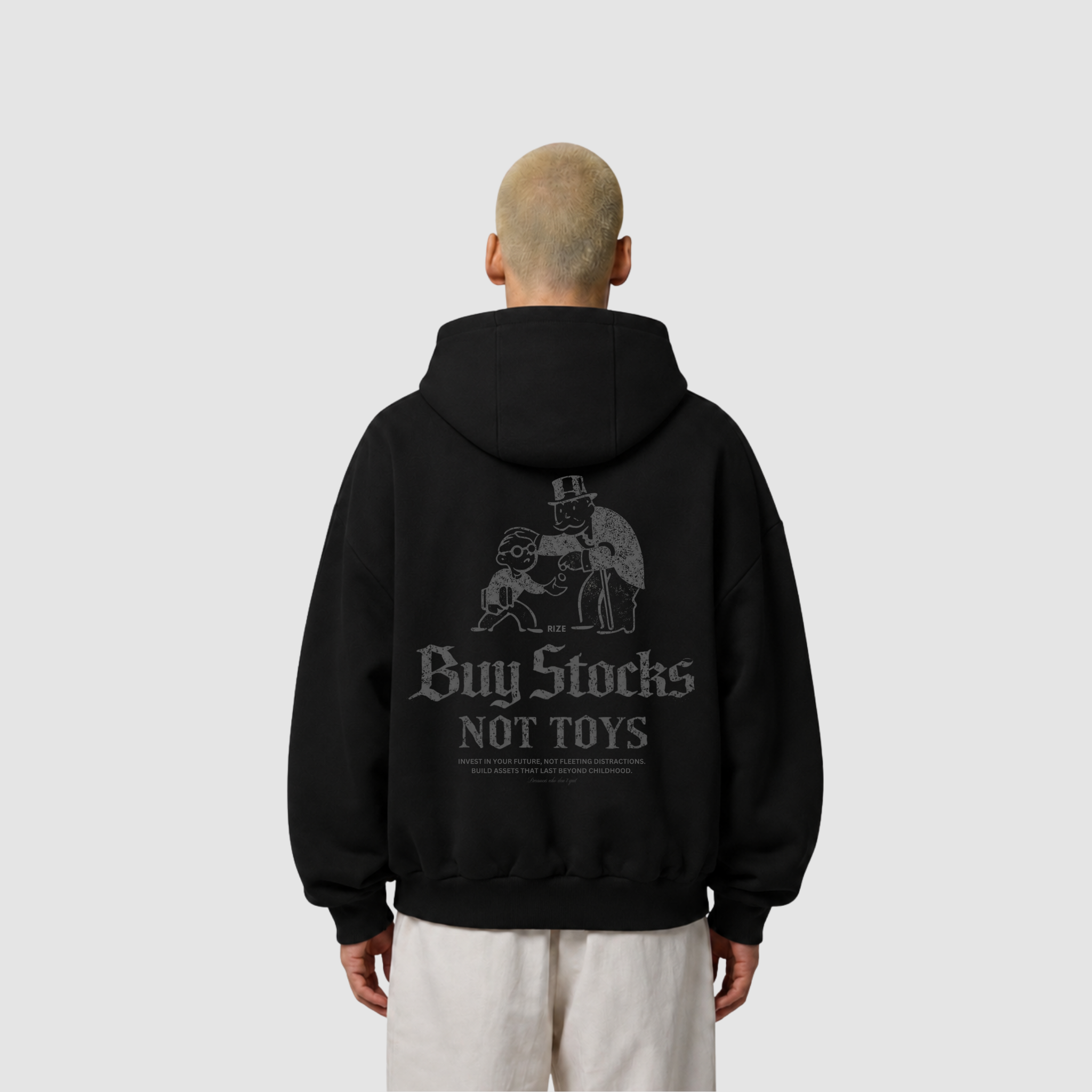 BUY STOCKS NOT TOYS HOODIE