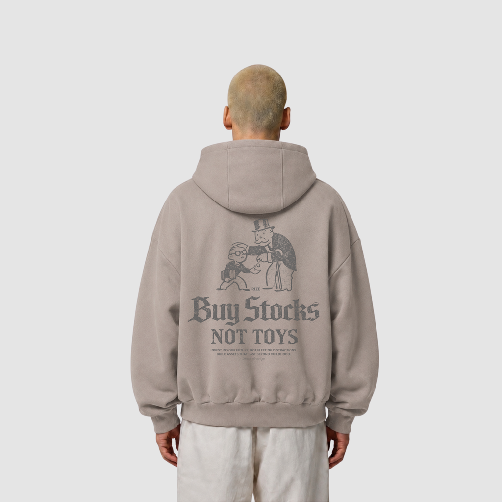 BUY STOCKS NOT TOYS HOODIE