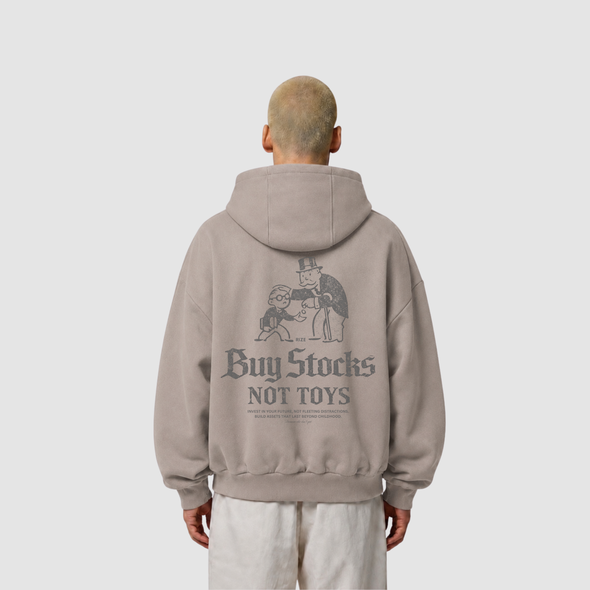 BUY STOCKS NOT TOYS HOODIE