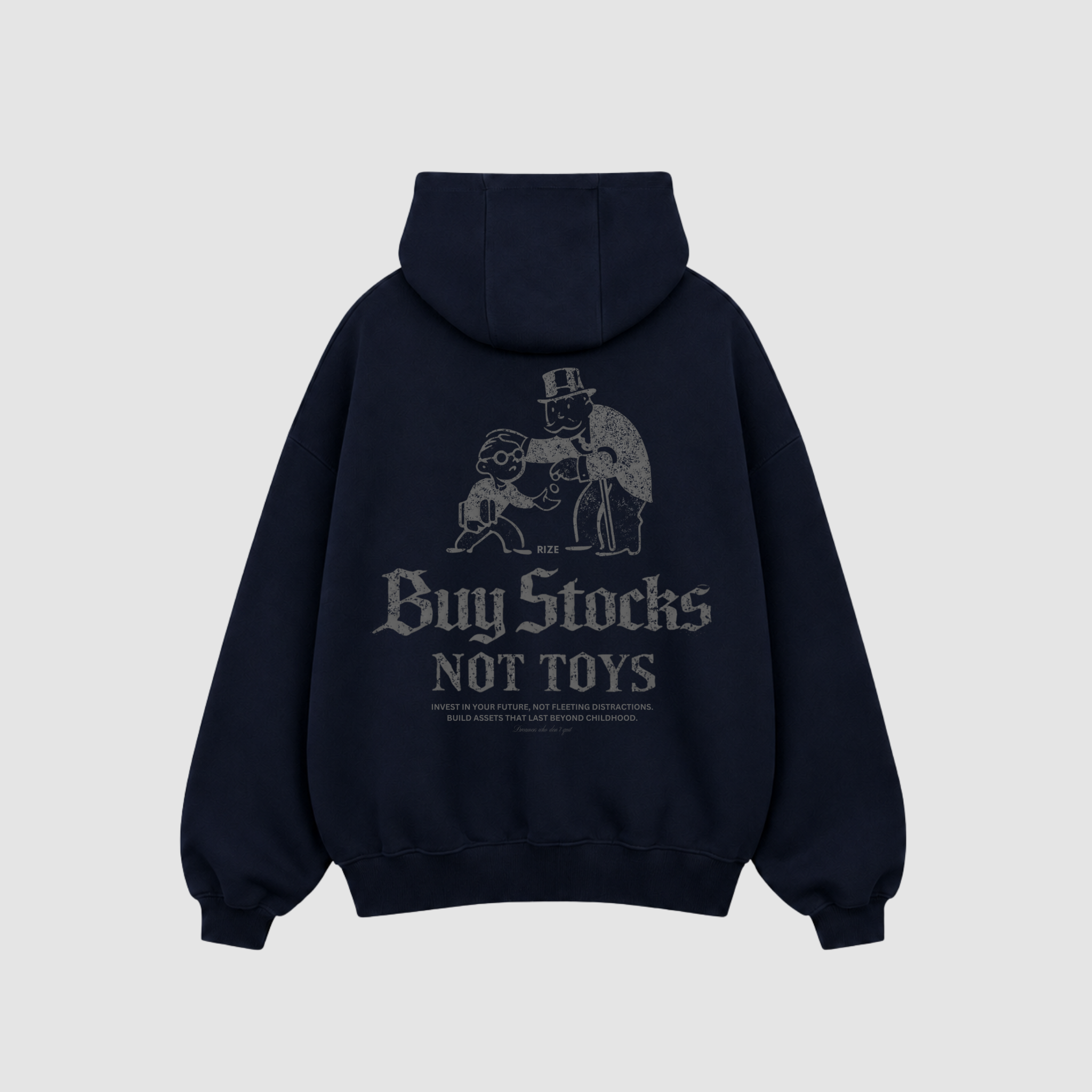 BUY STOCKS NOT TOYS HOODIE