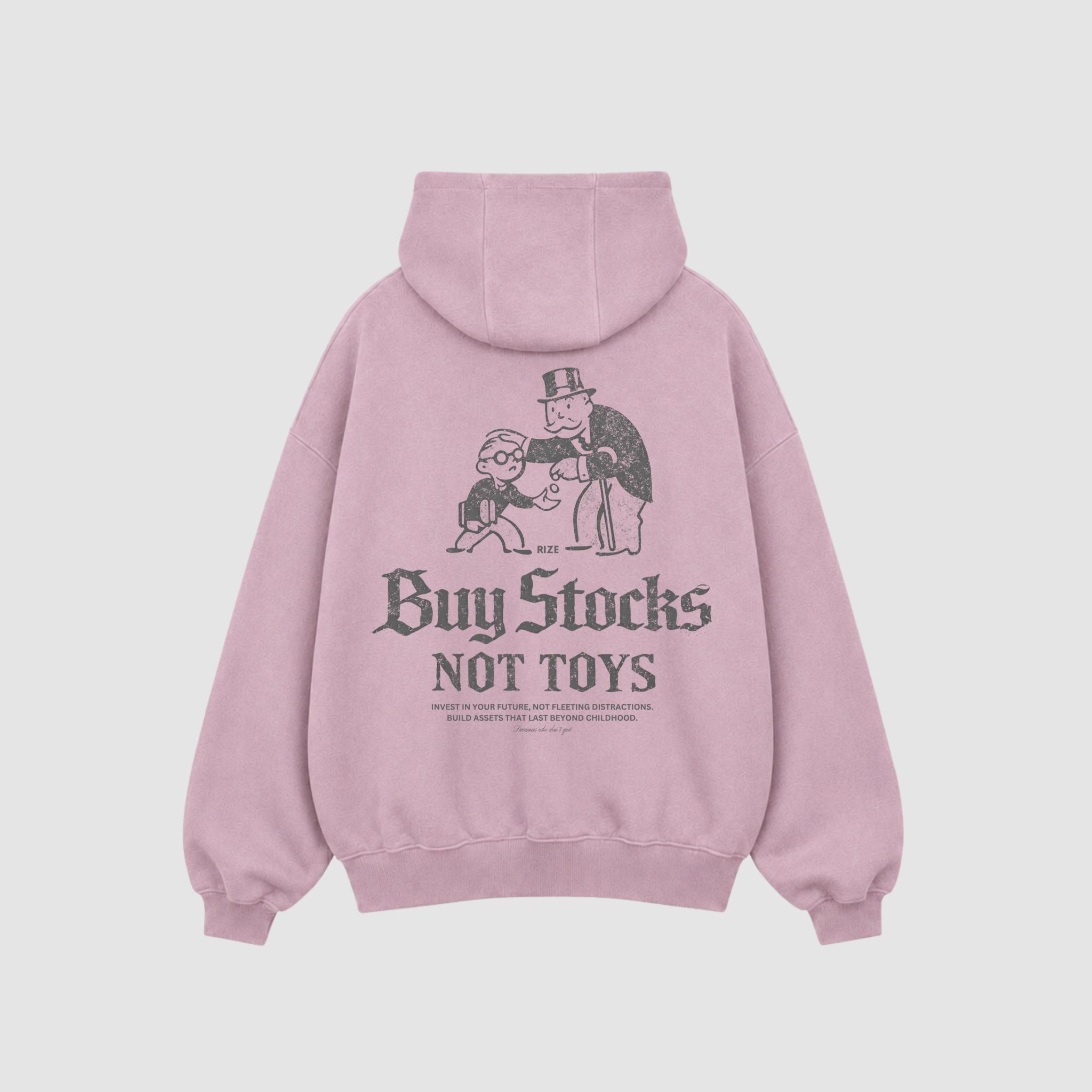 BUY STOCKS NOT TOYS HOODIE