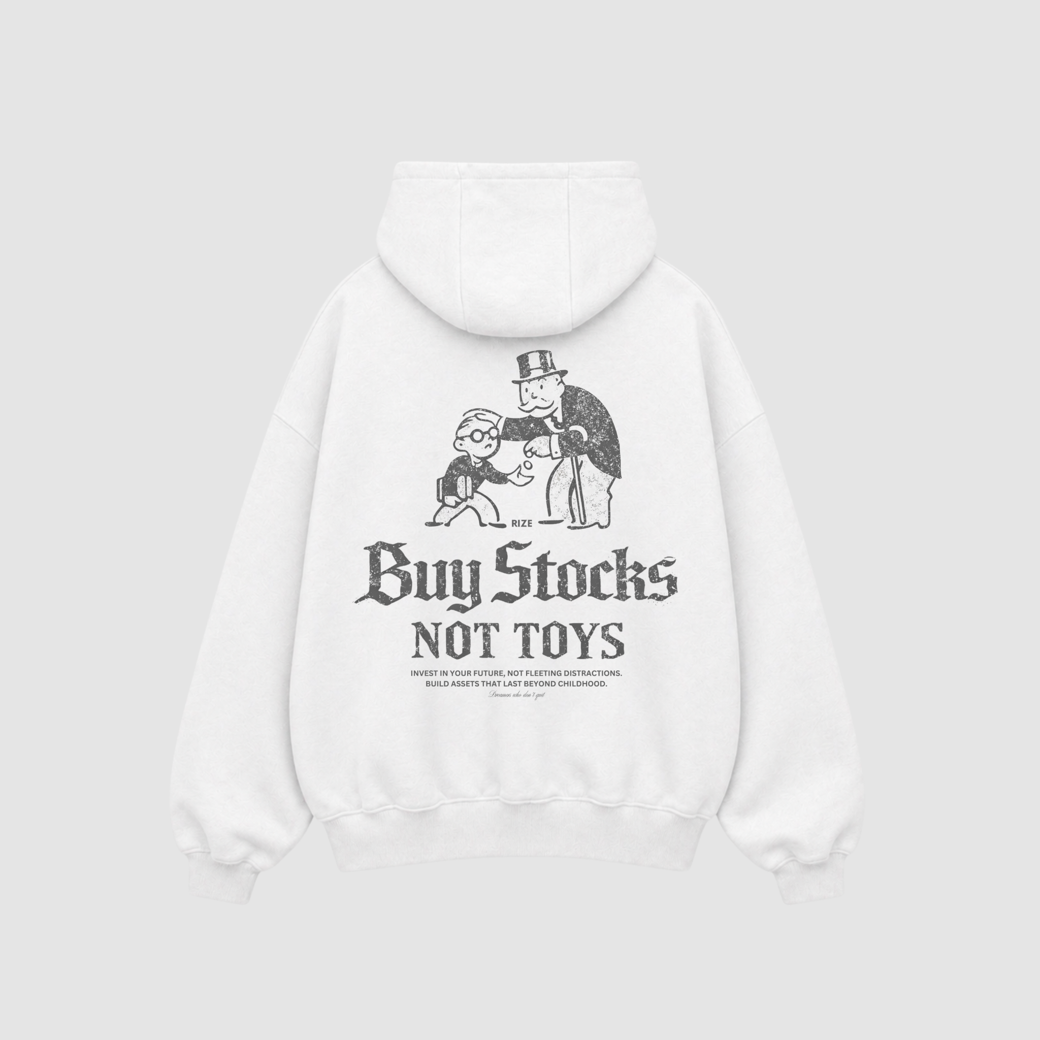 BUY STOCKS NOT TOYS HOODIE