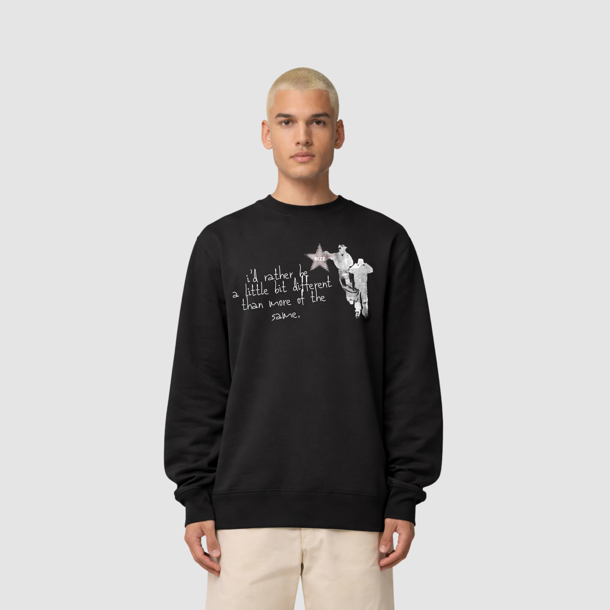 BE DIFFERENT SWEATER