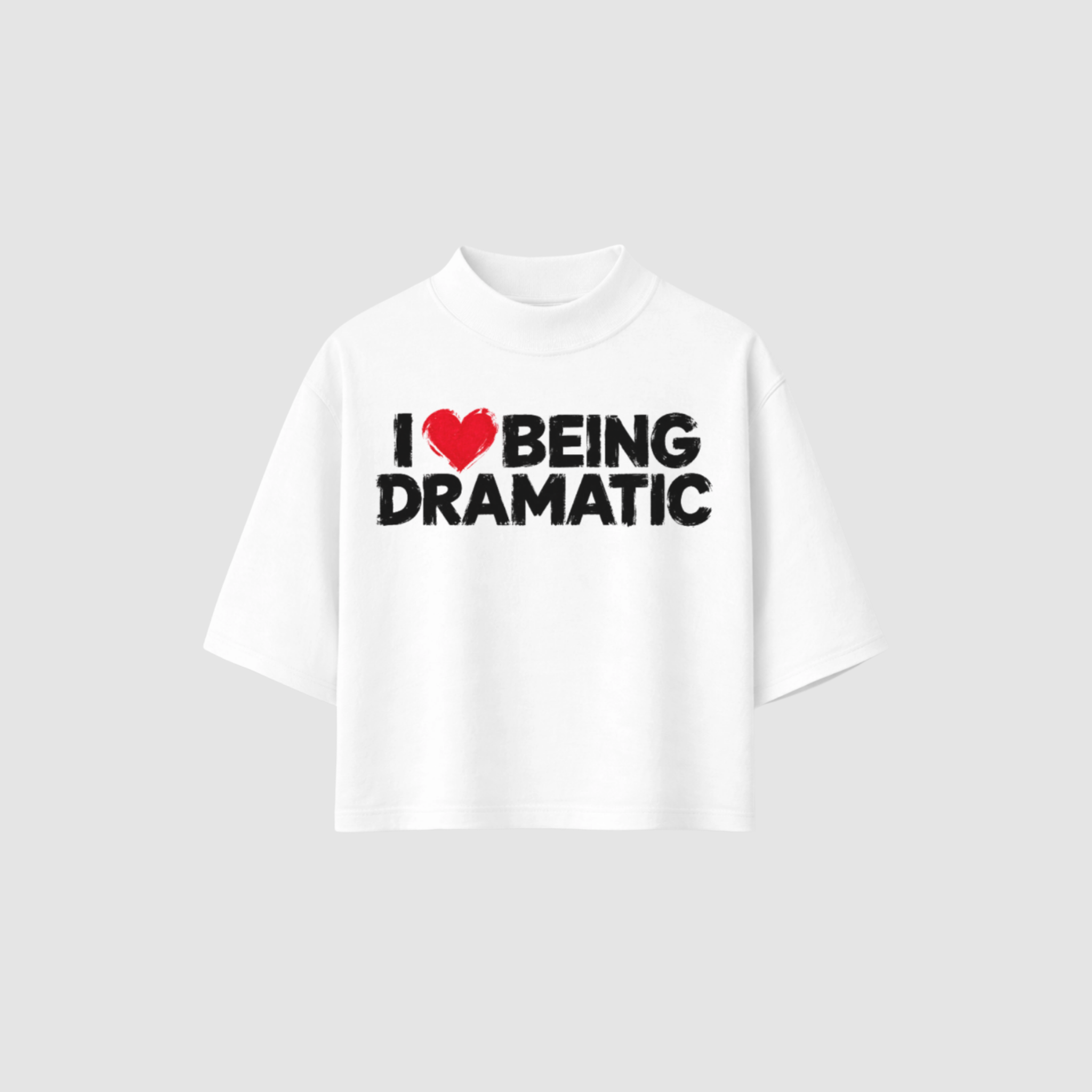 DRAMATIC BOXY TEE