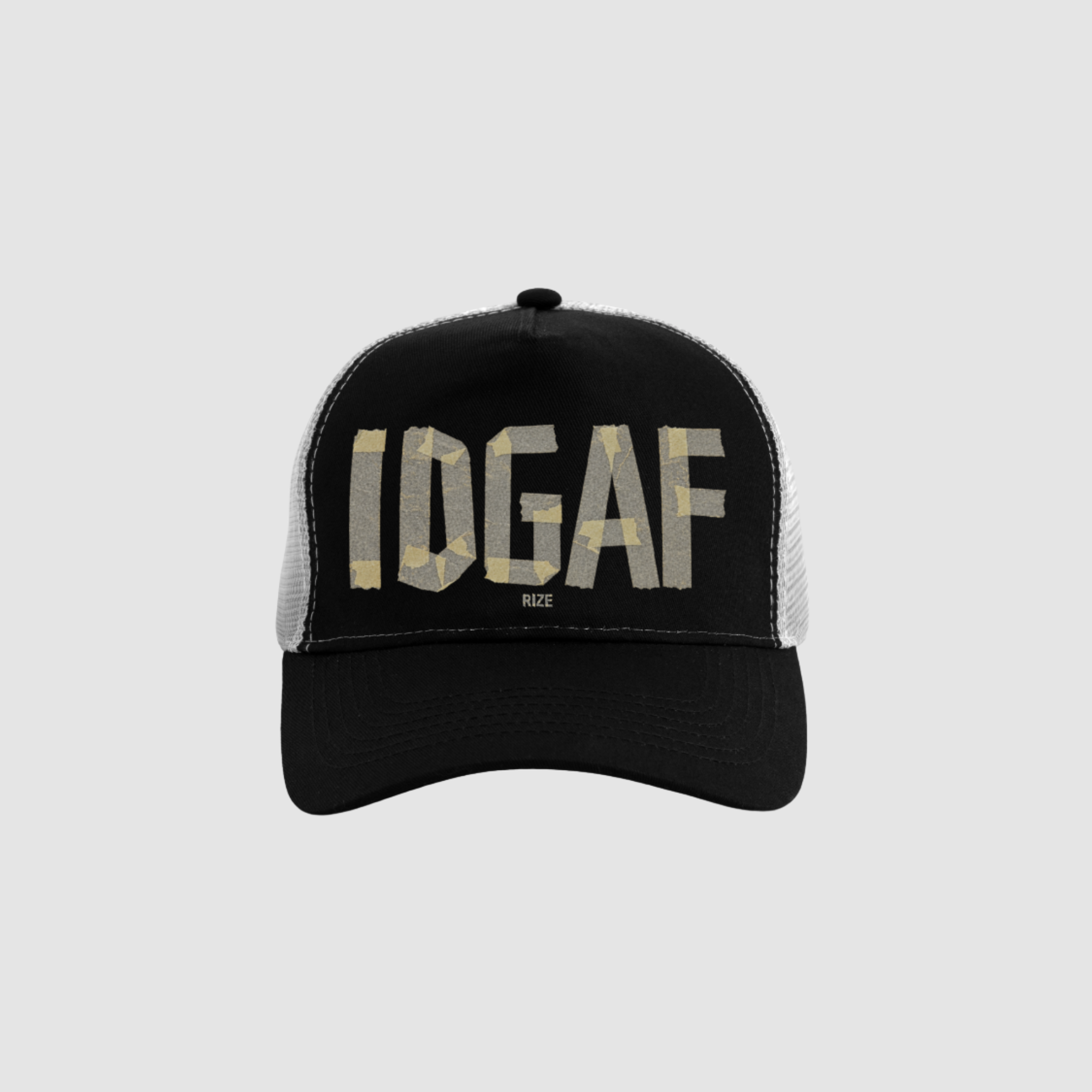 Cap von RIZE mit Aufdruck: IDGAF