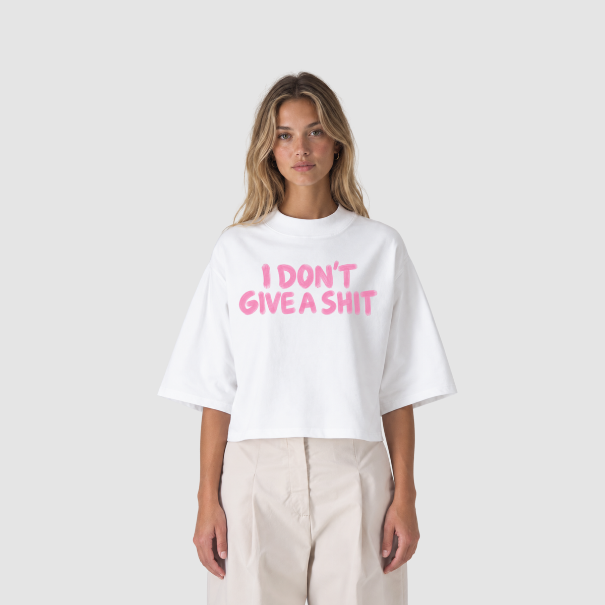 IDGAF BOXY TEE