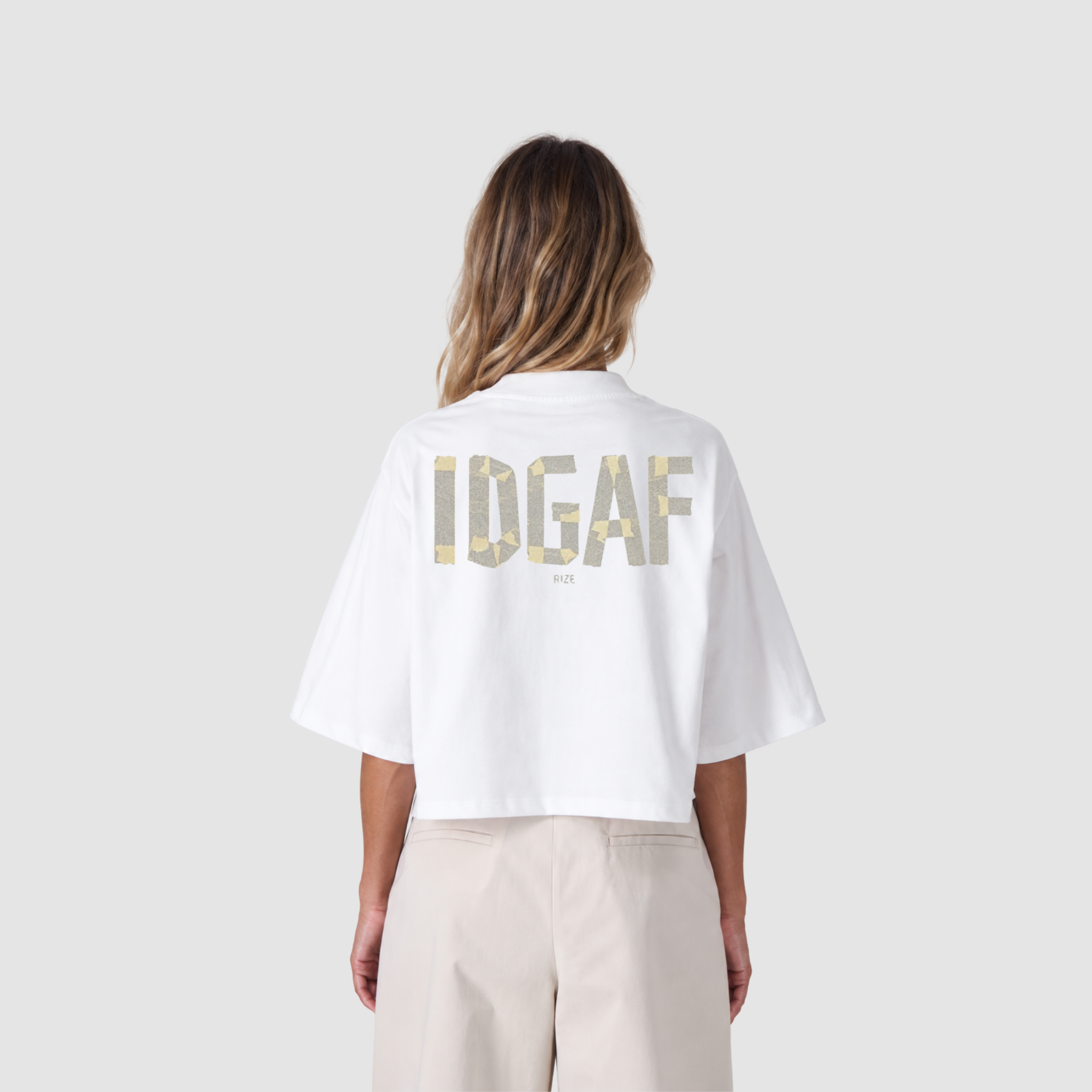 IDGAF BOXY TEE