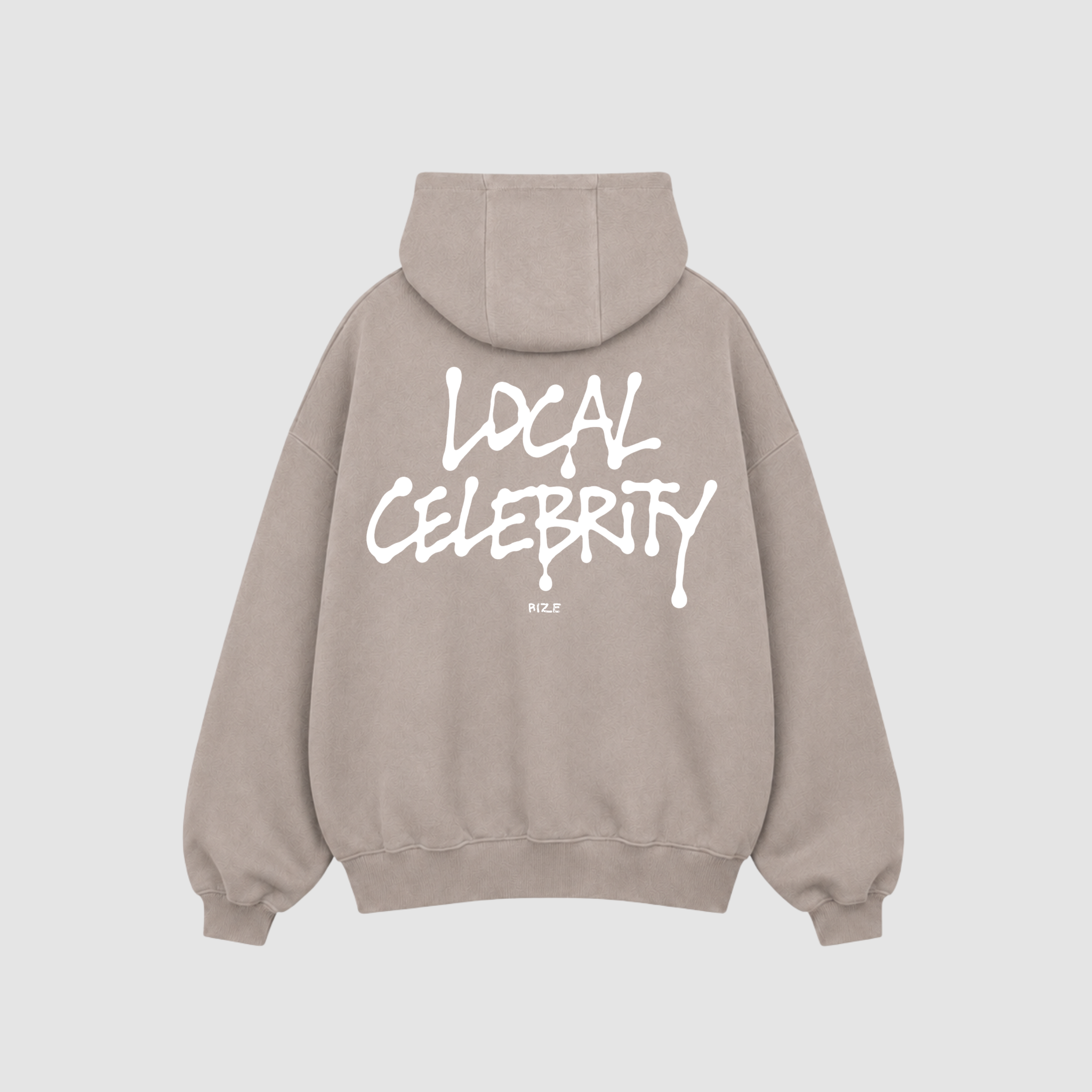 Hoodie von RIZE mit Aufdruck: Local Celebrity