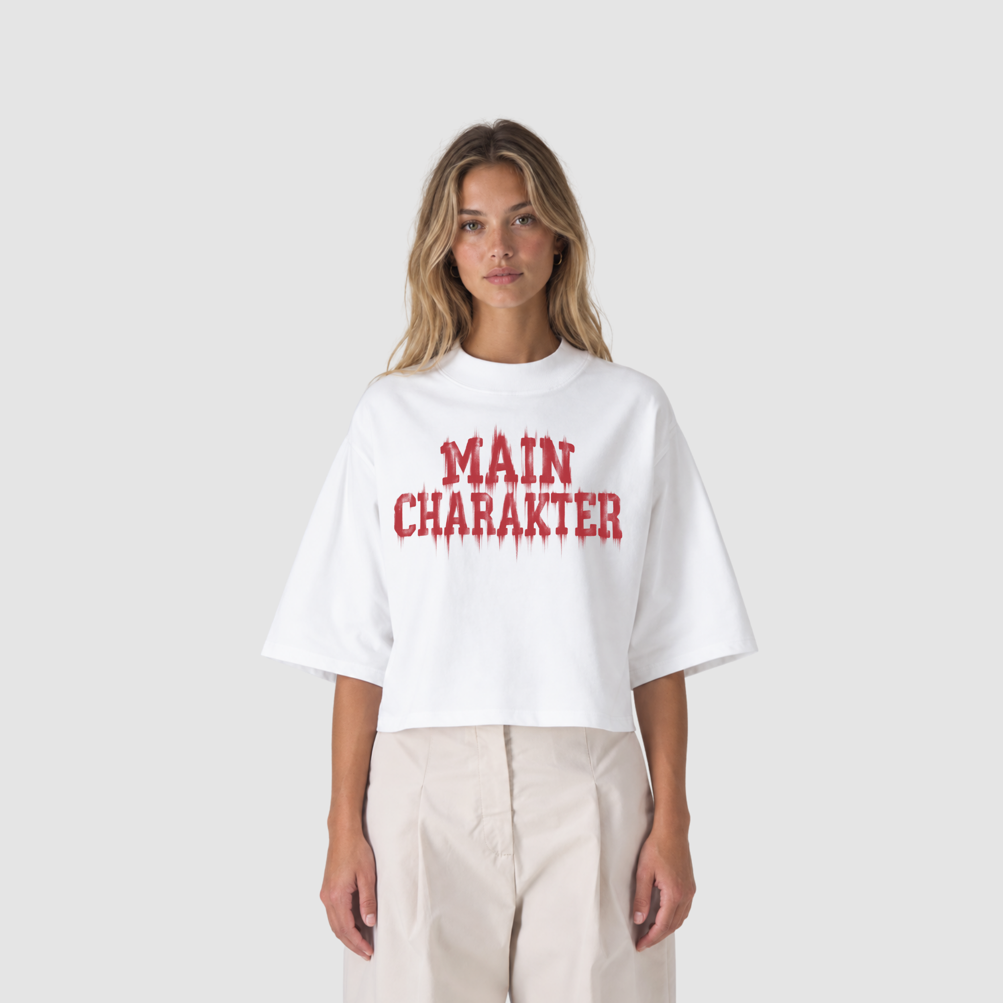 MAIN CHARAKTER BOXY TEE