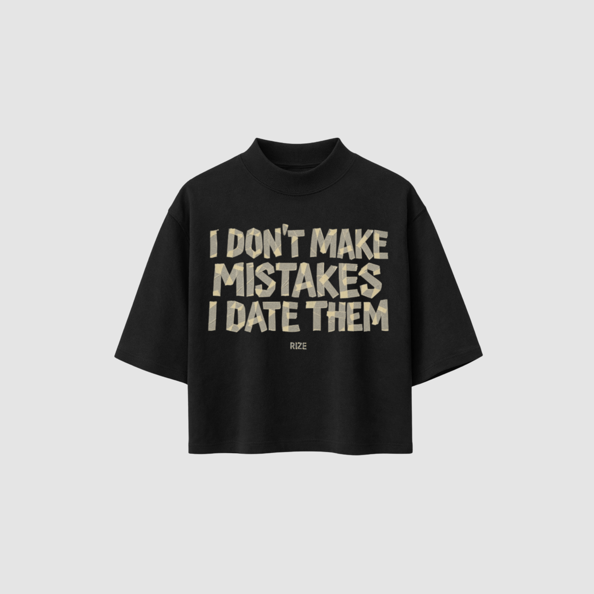 MISTAKES BOXY TEE