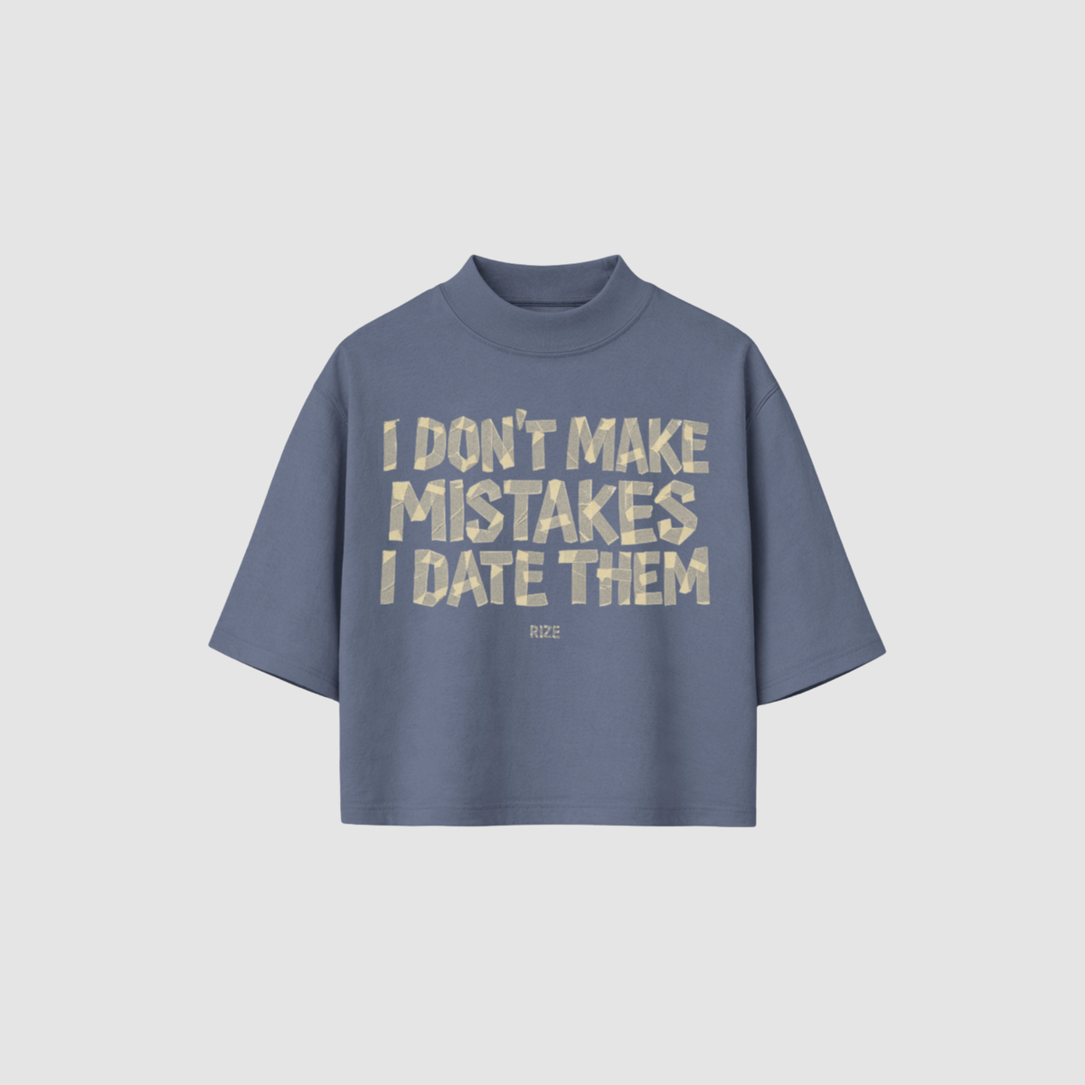 MISTAKES BOXY TEE