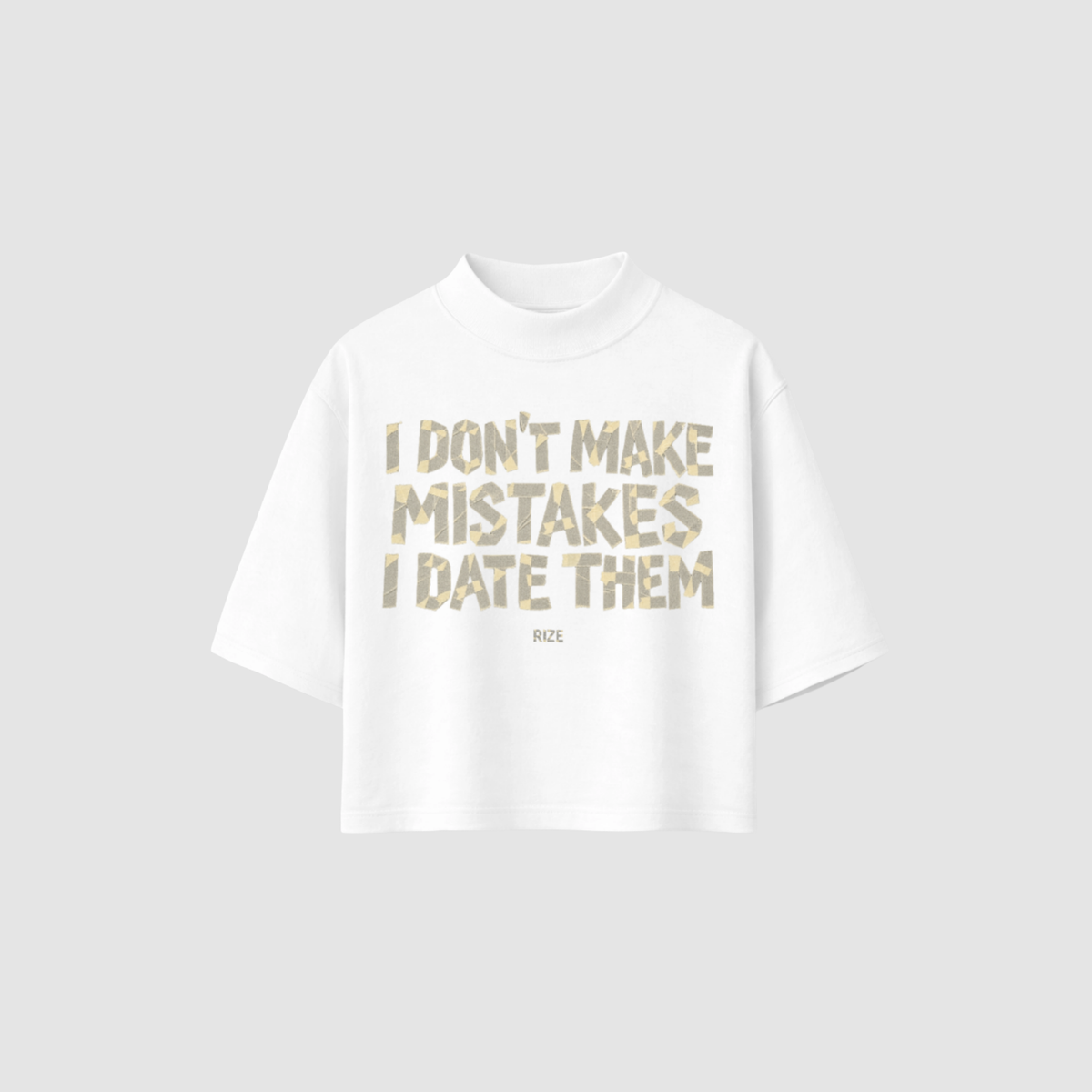 MISTAKES BOXY TEE