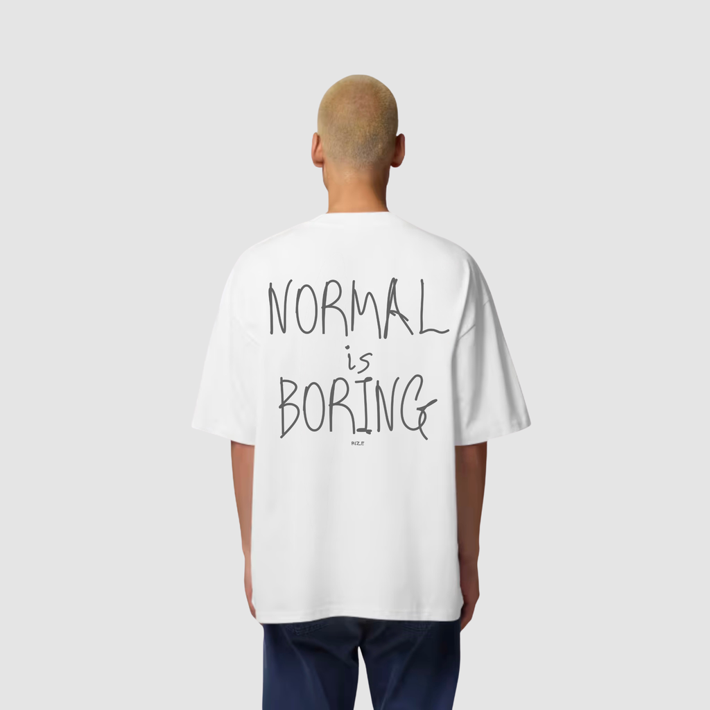 NORMAL IS BORING TEE