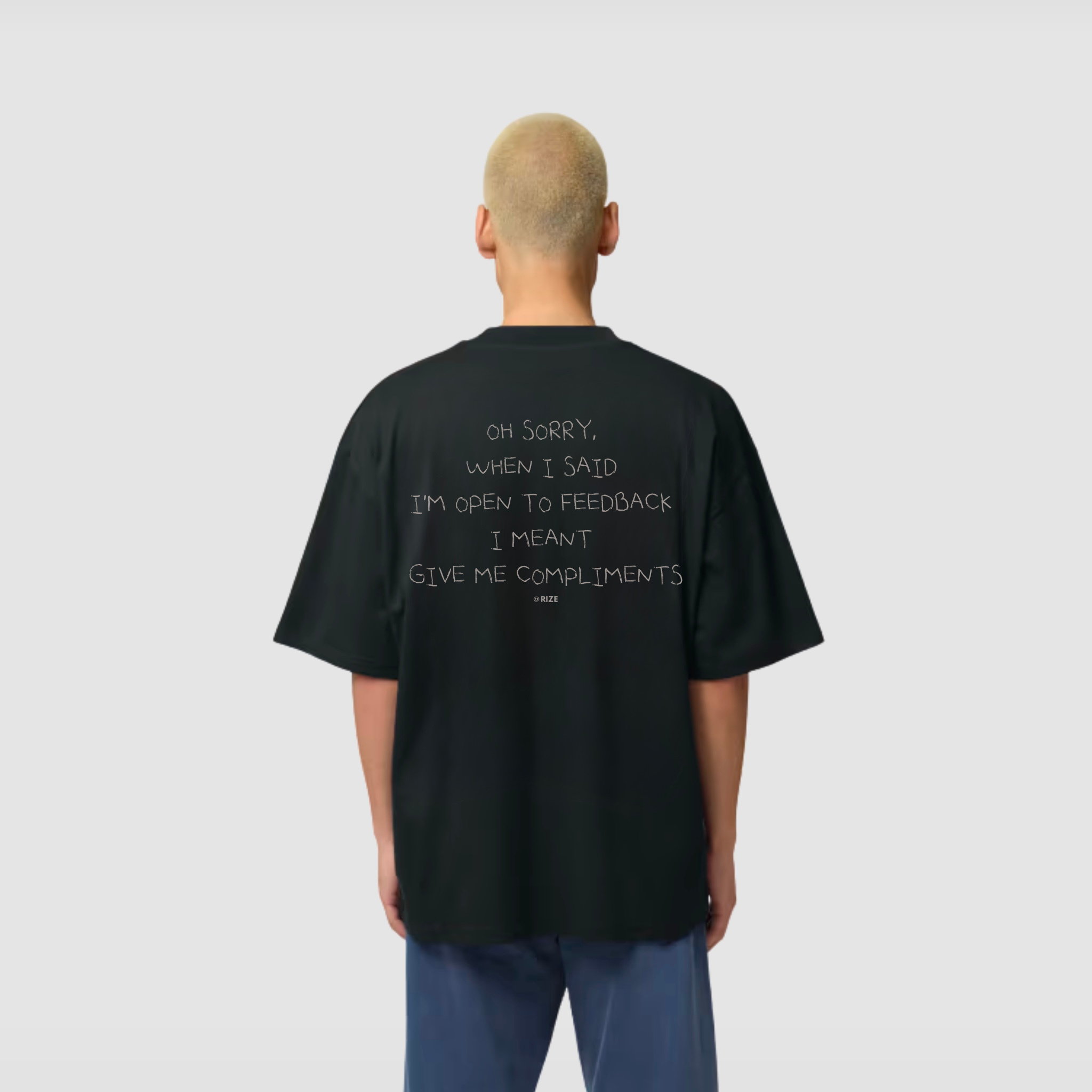 OPEN TO FEEDBACK TEE