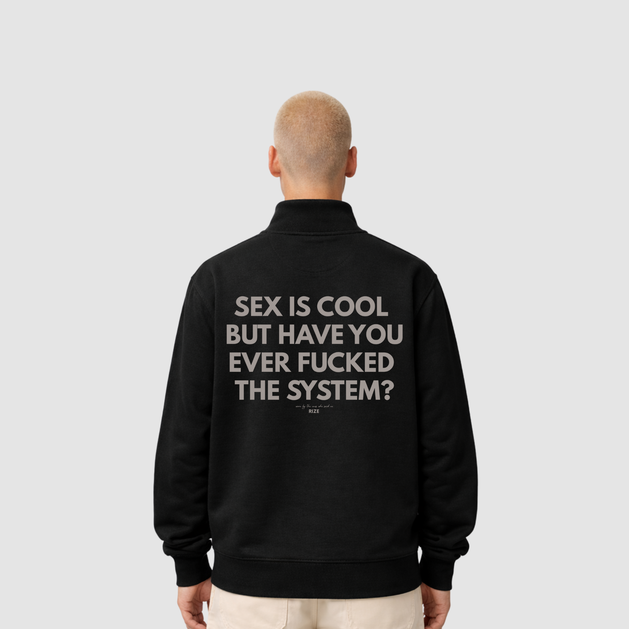 SYSTEM BREAKER HALF ZIP