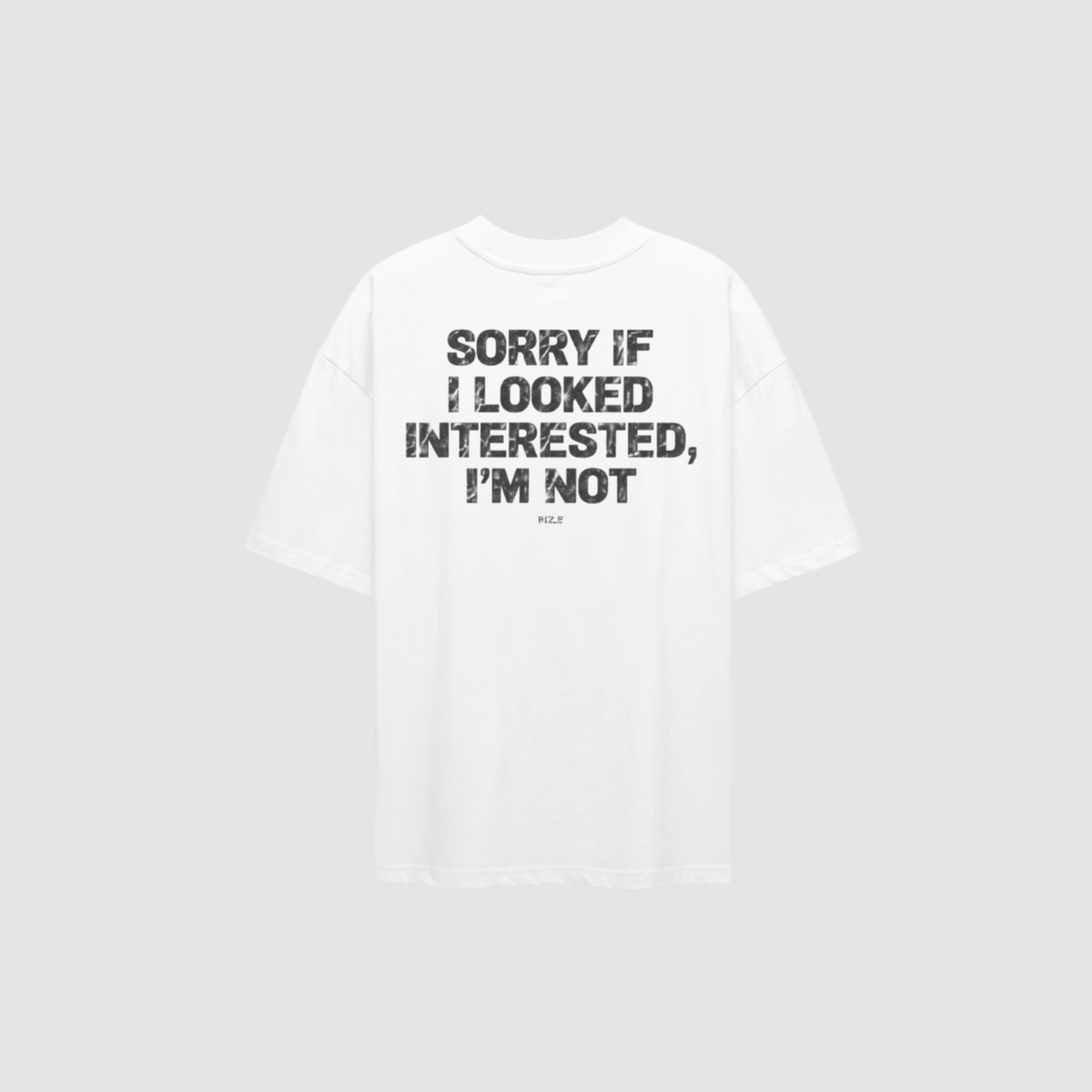 NOT INTERESTED TEE