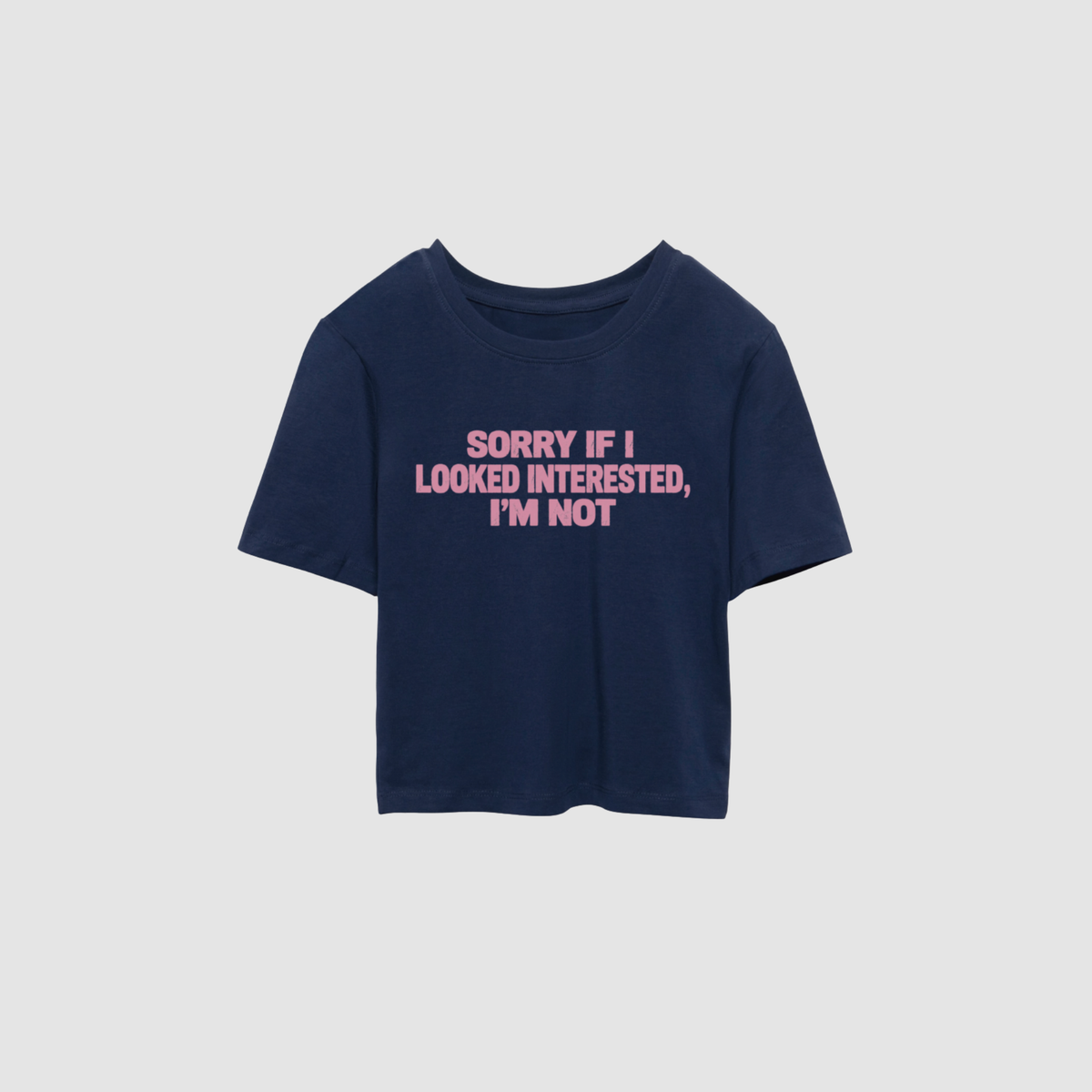 NOT INTERESTED BABY TEE