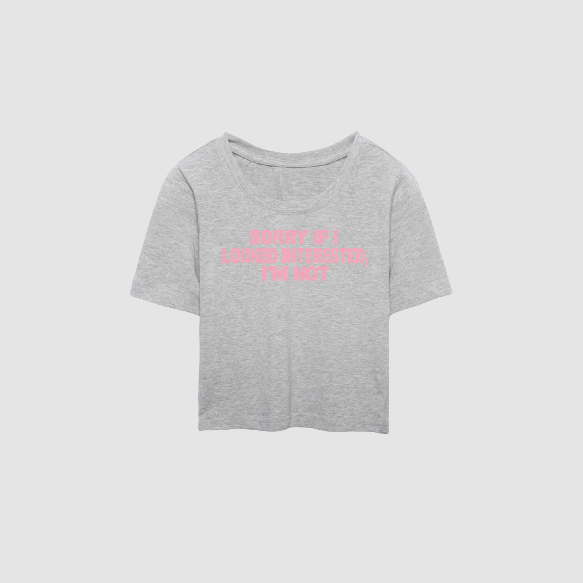 NOT INTERESTED BABY TEE