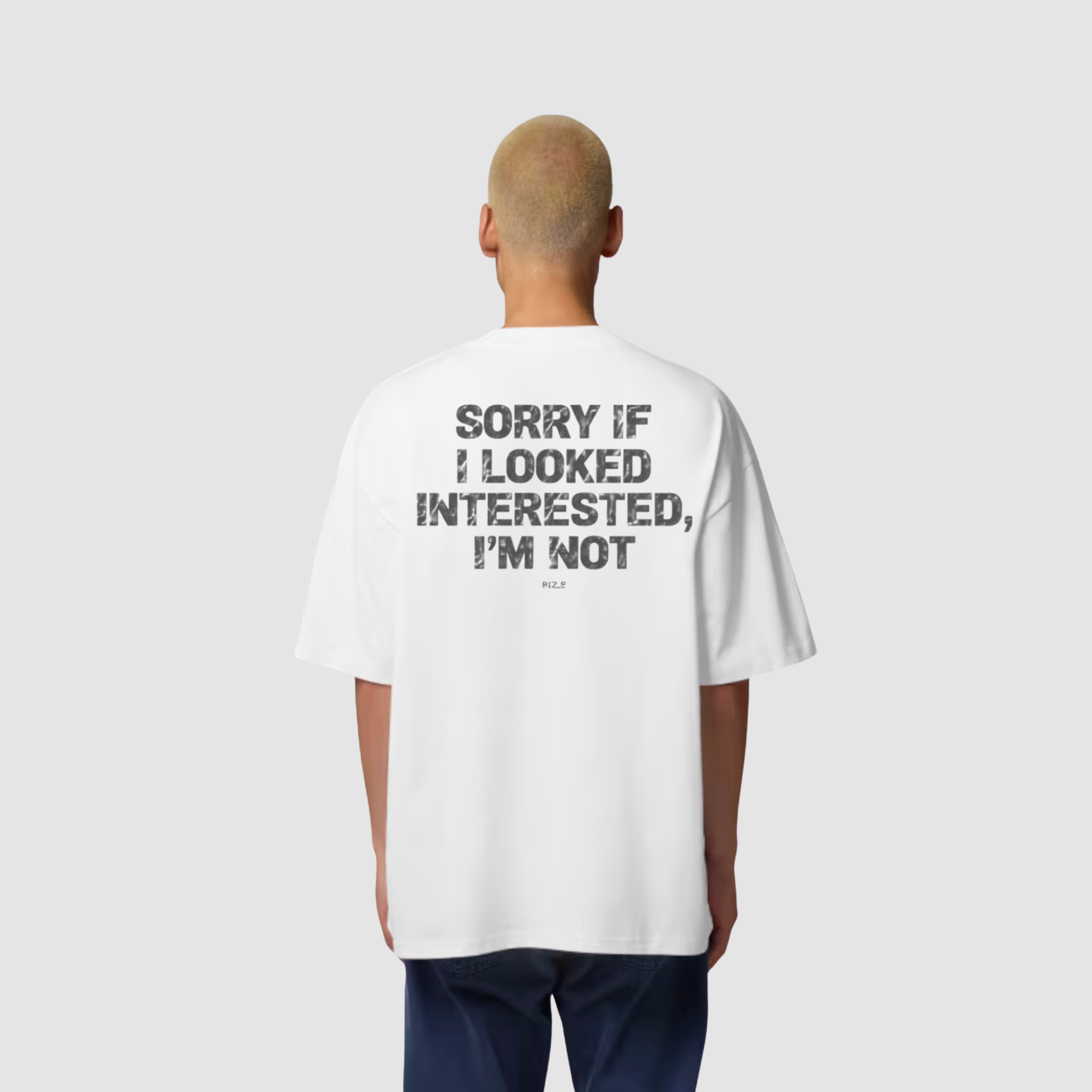 NOT INTERESTED TEE