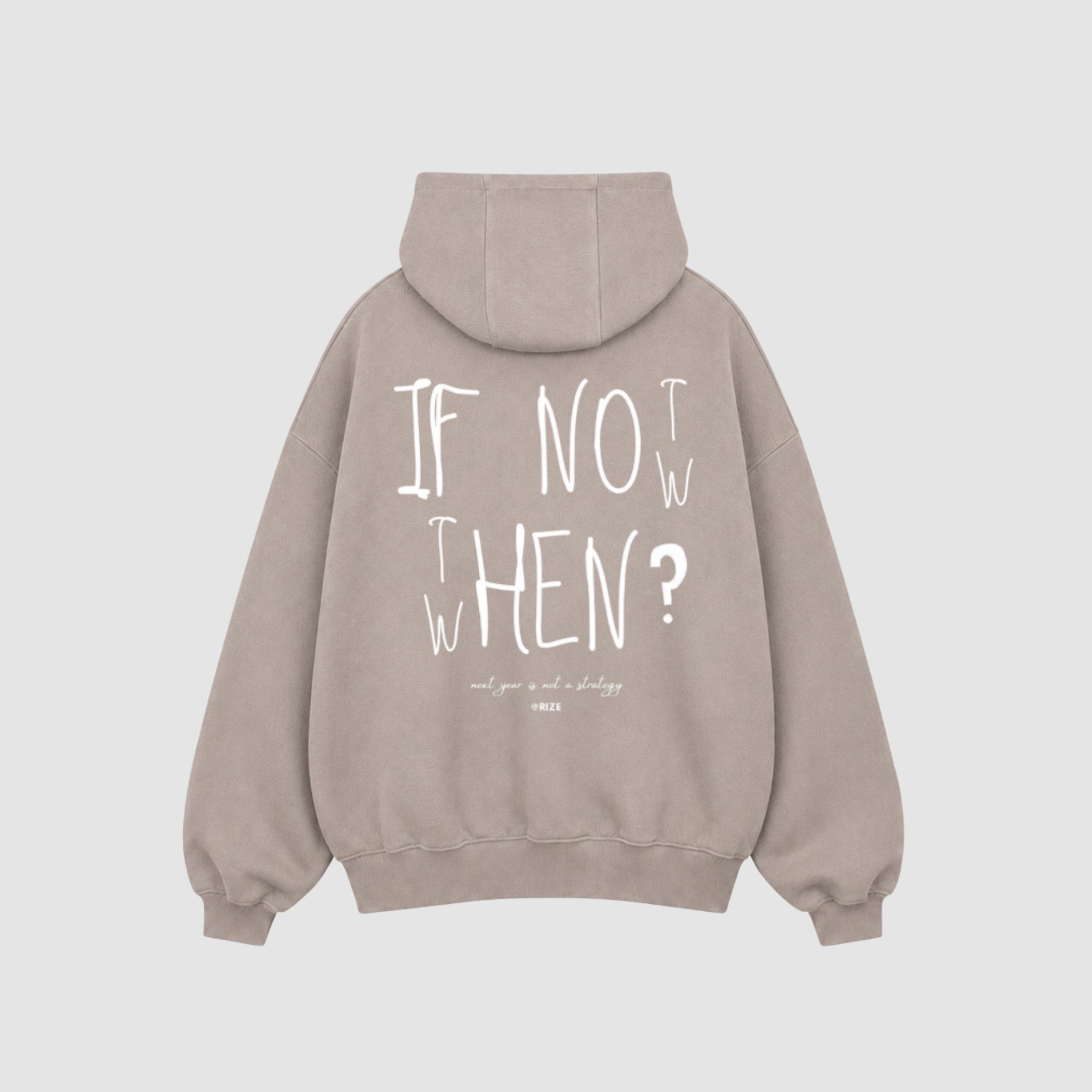 NOW OR NEVER HOODIE