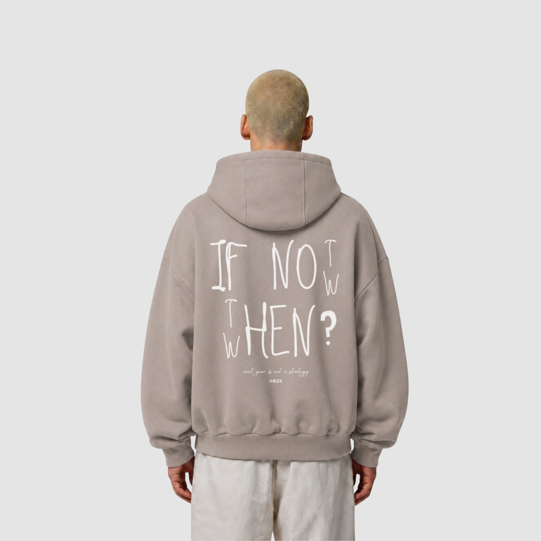 NOW OR NEVER HOODIE