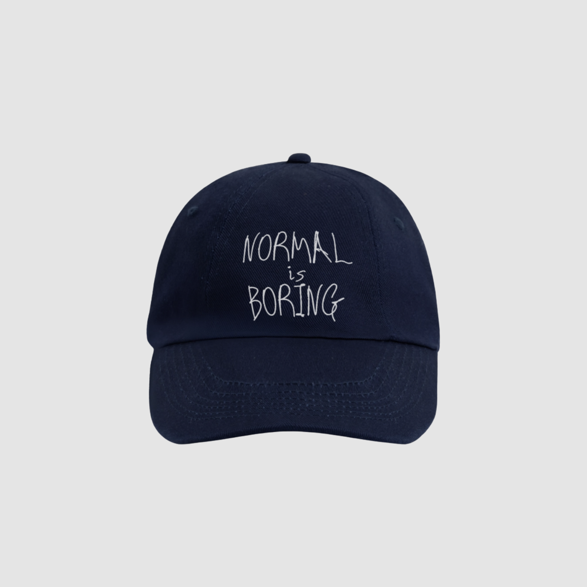 NORMAL IS BORING CAP