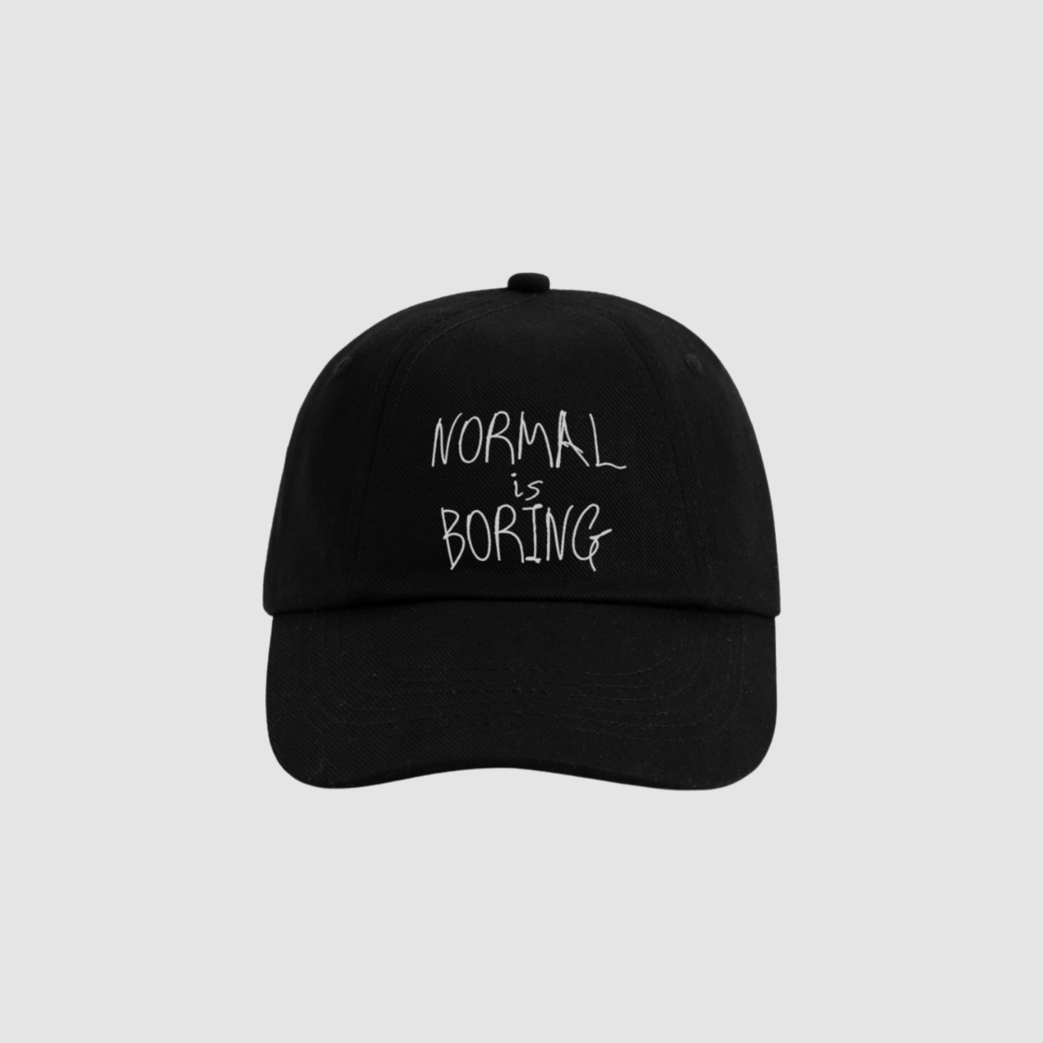 NORMAL IS BORING CAP