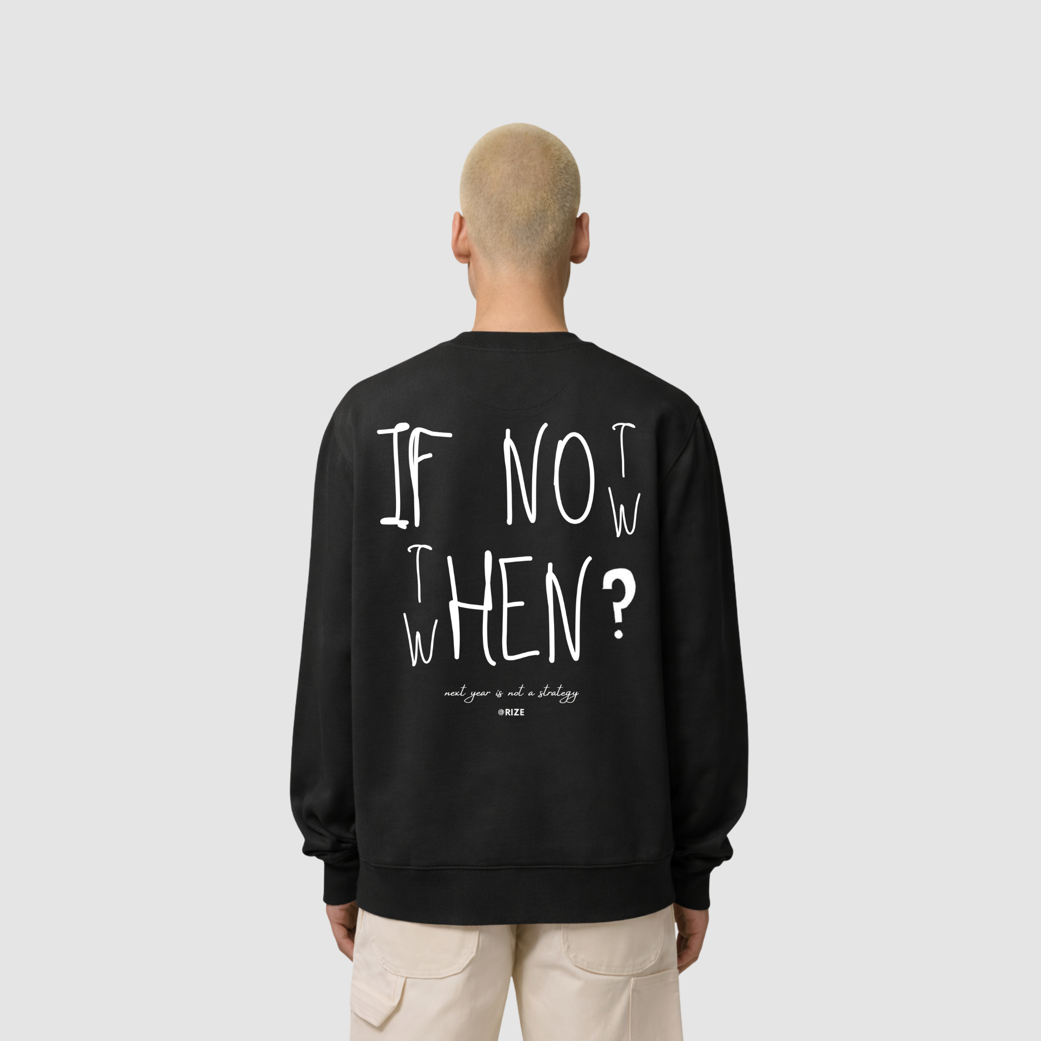 NOW OR NEVER SWEATER