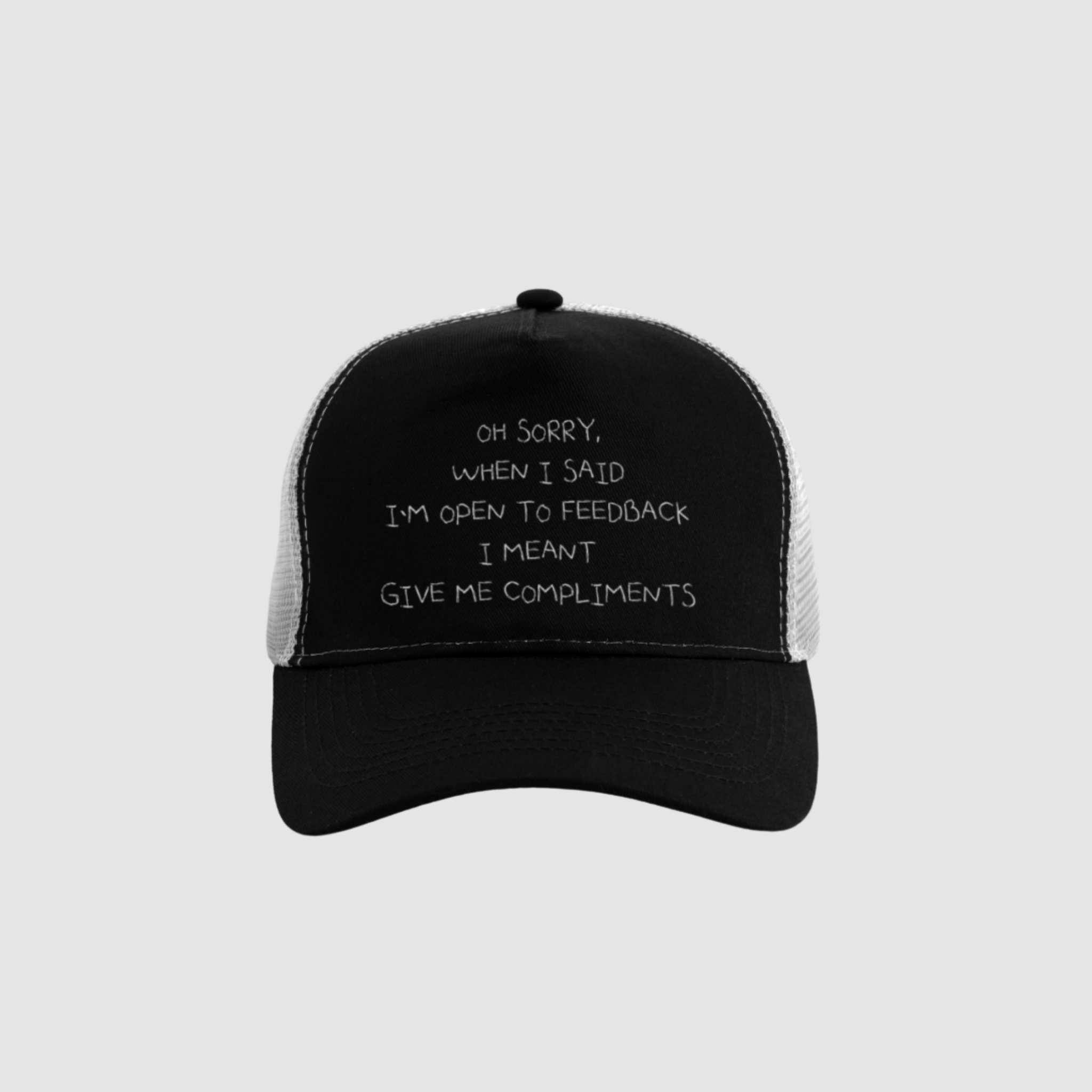 OPEN TO FEEDBACK CAP