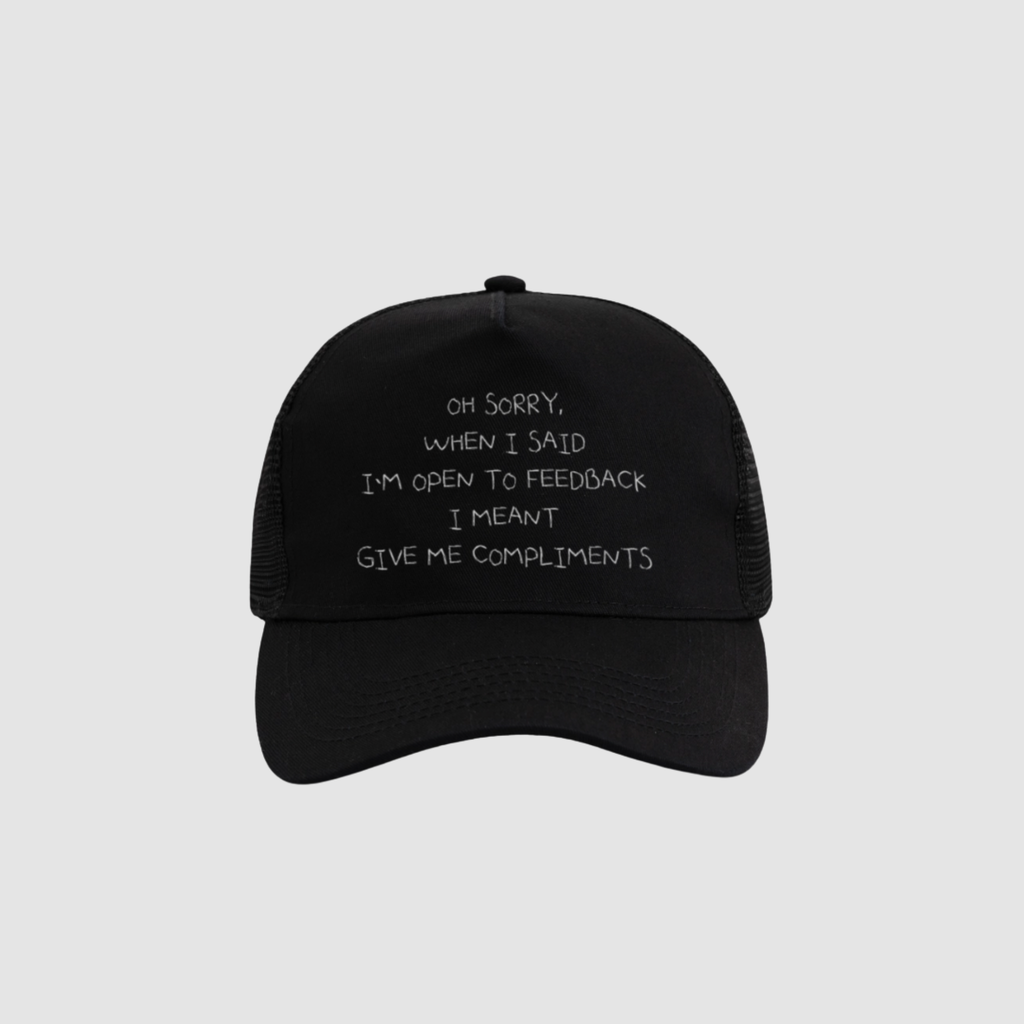 OPEN TO FEEDBACK CAP