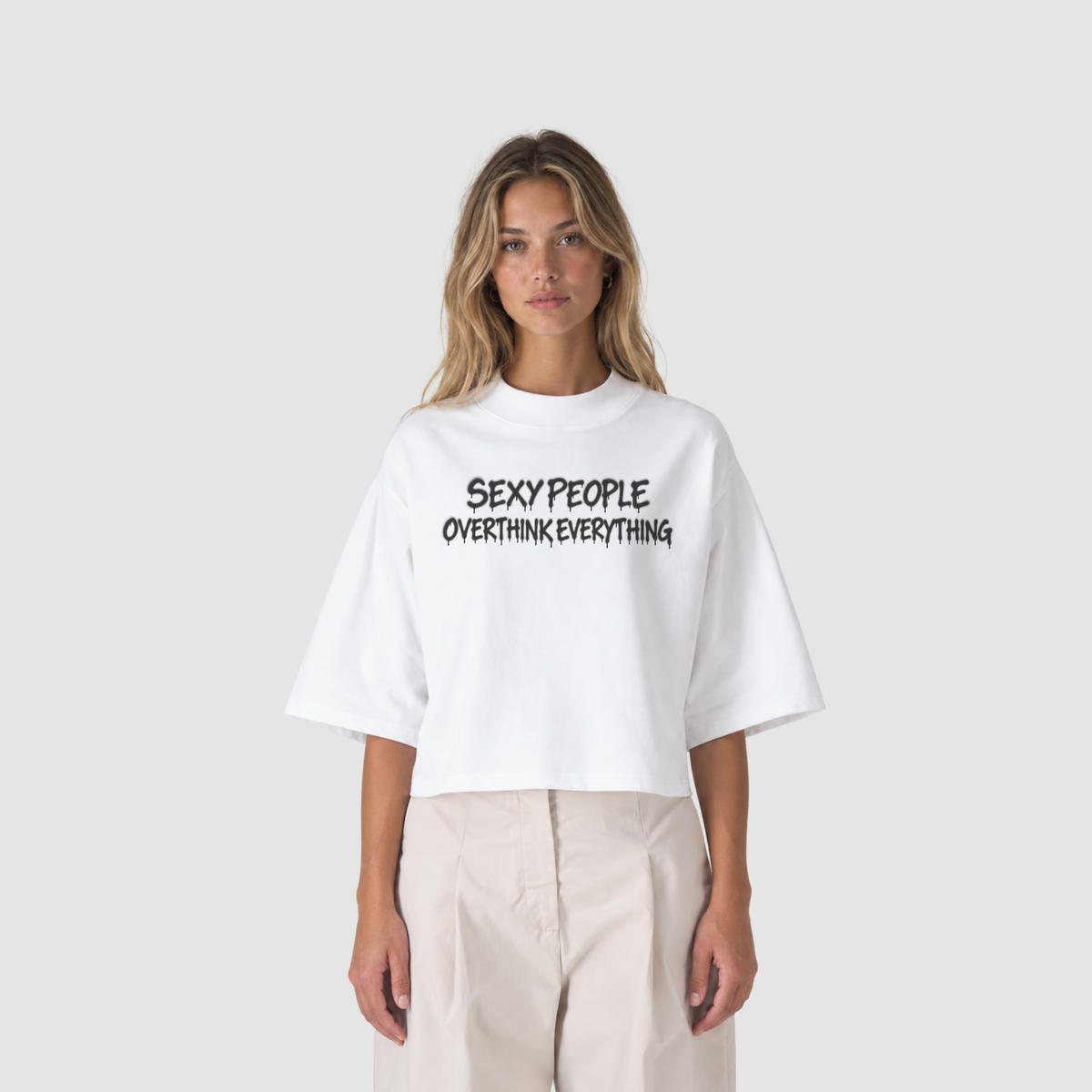 OVERTHINKER BOXY TEE