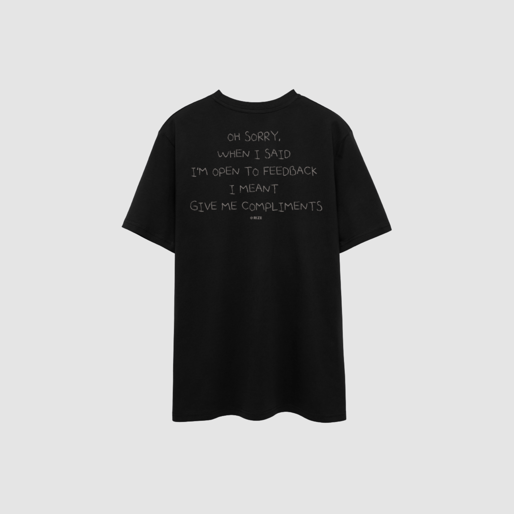 OPEN TO FEEDBACK REGULAR TEE