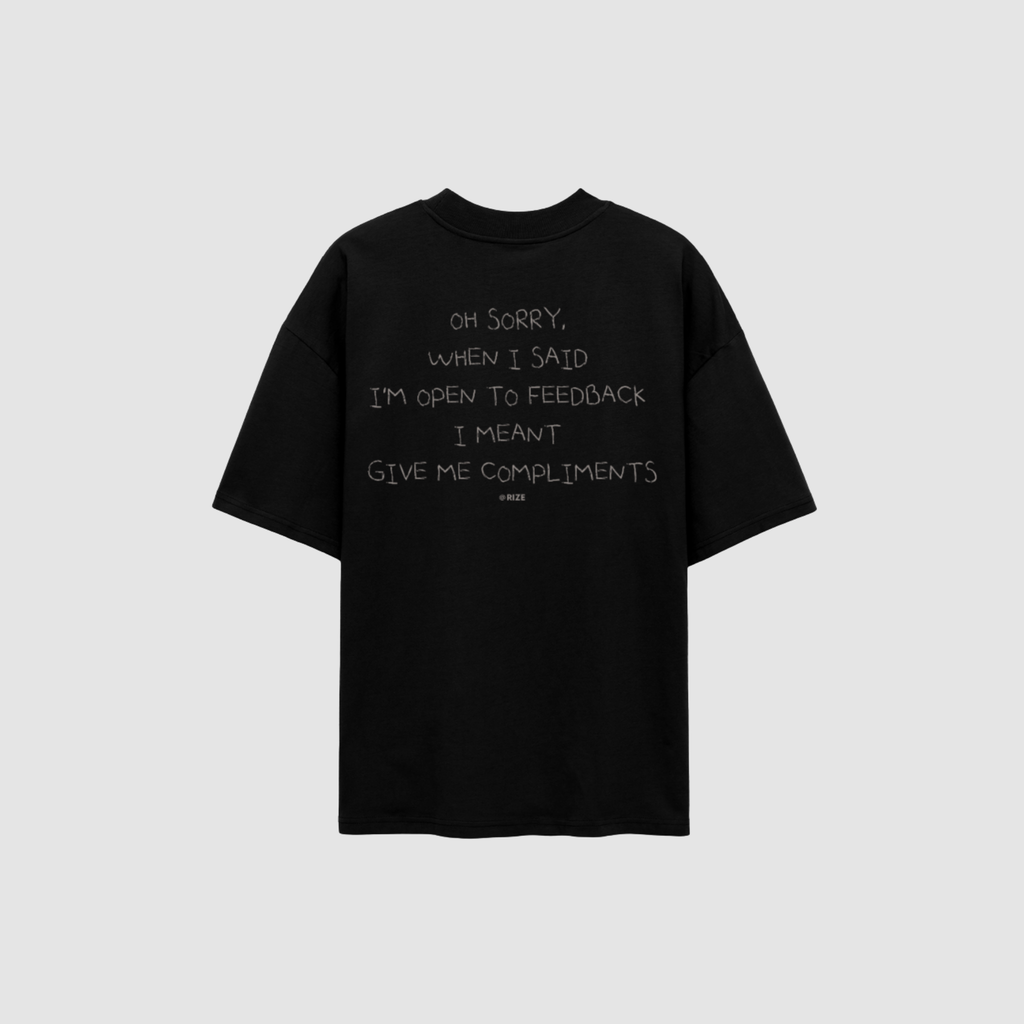 OPEN TO FEEDBACK TEE