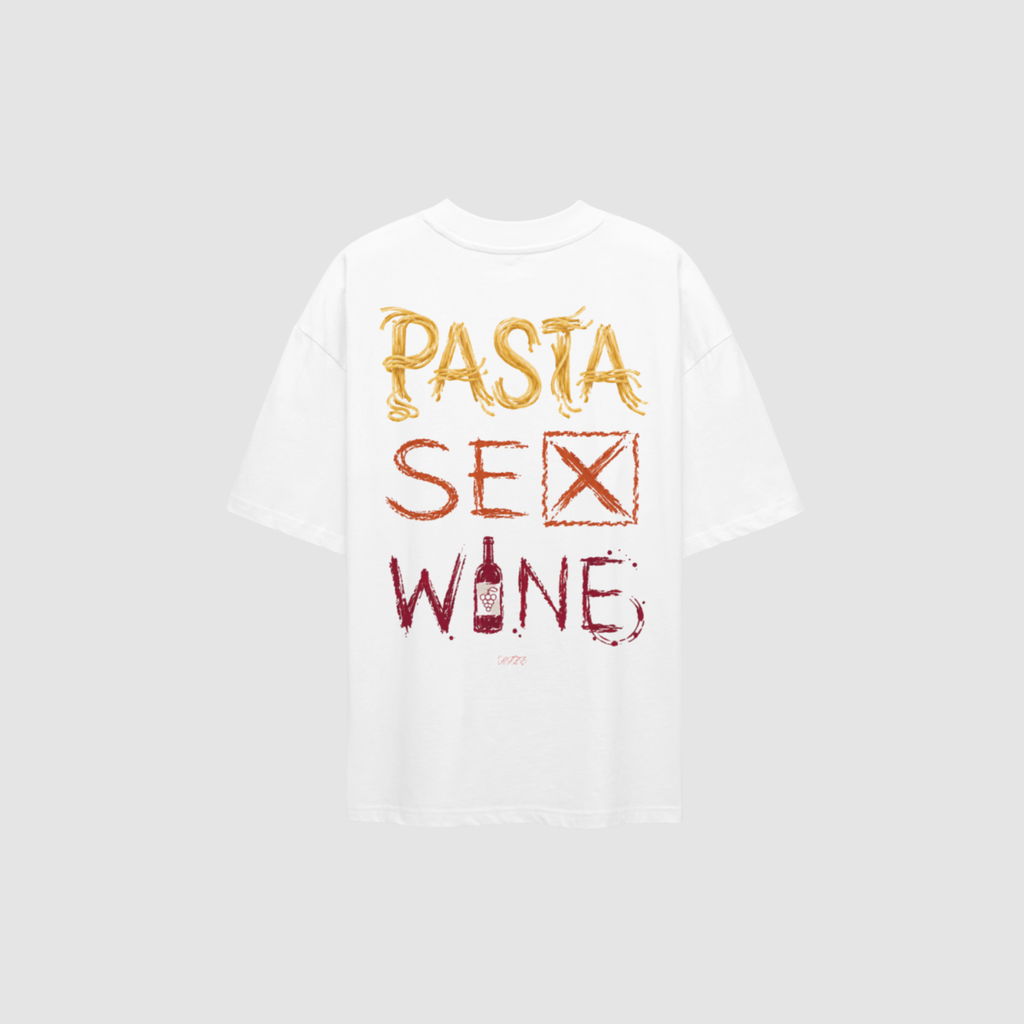 PASTA SEX WINE TEE
