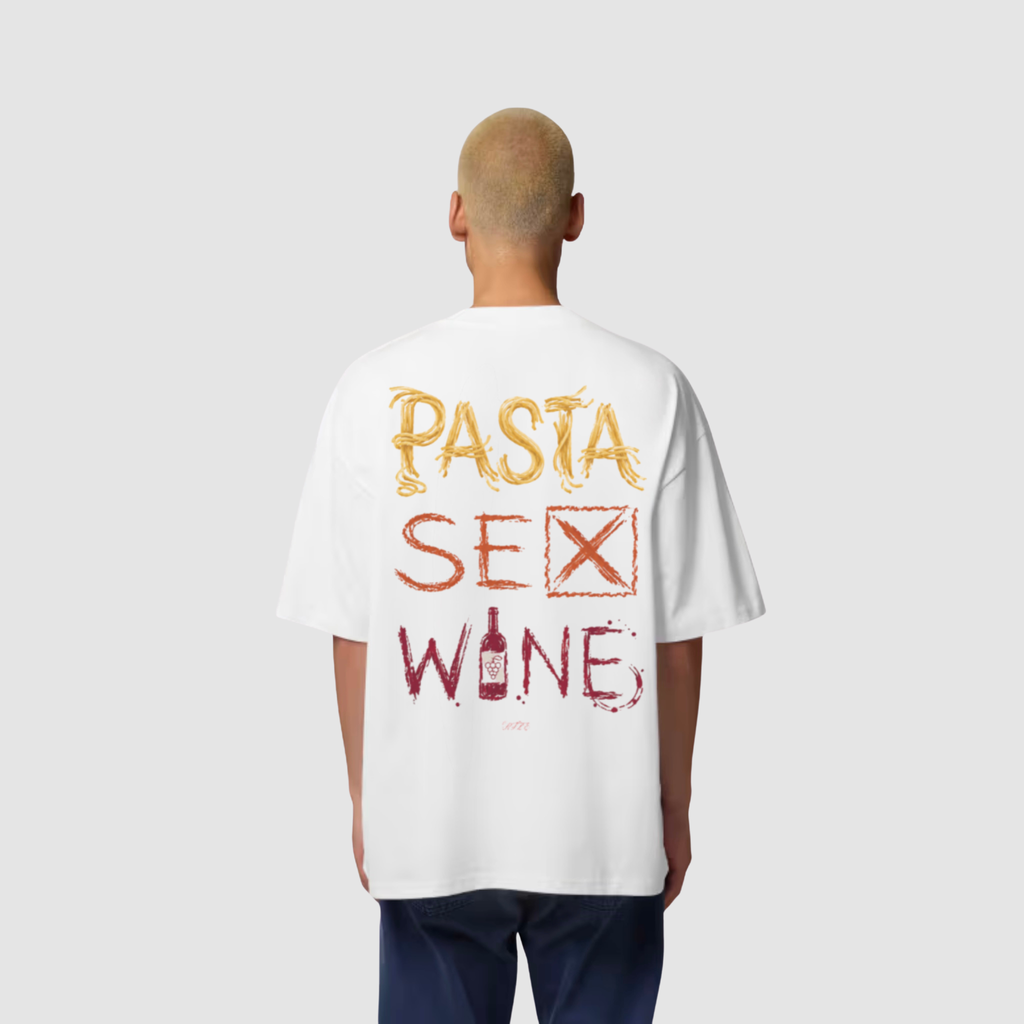 PASTA SEX WINE TEE