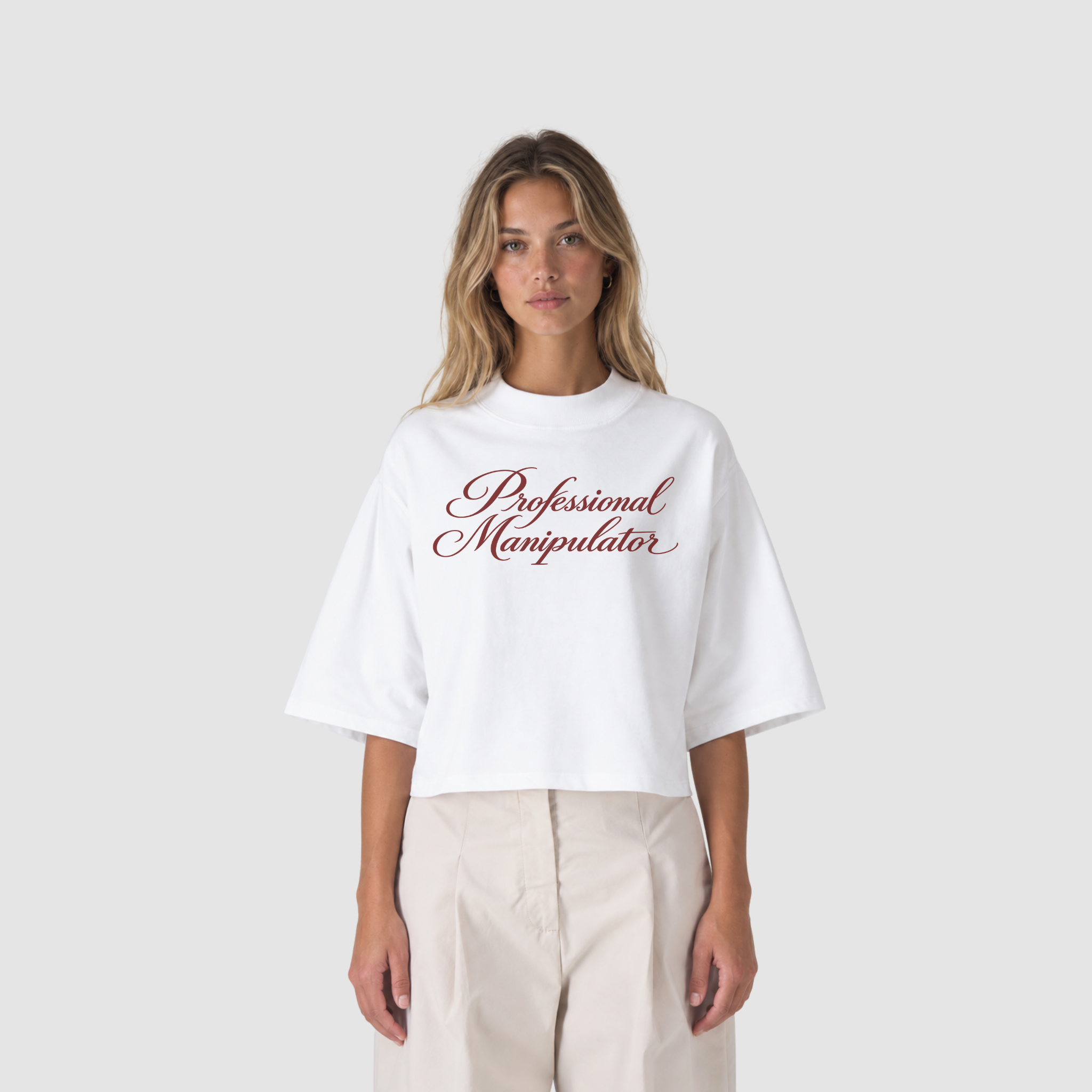 PROFESSIONAL MANIPULATOR BOXY TEE