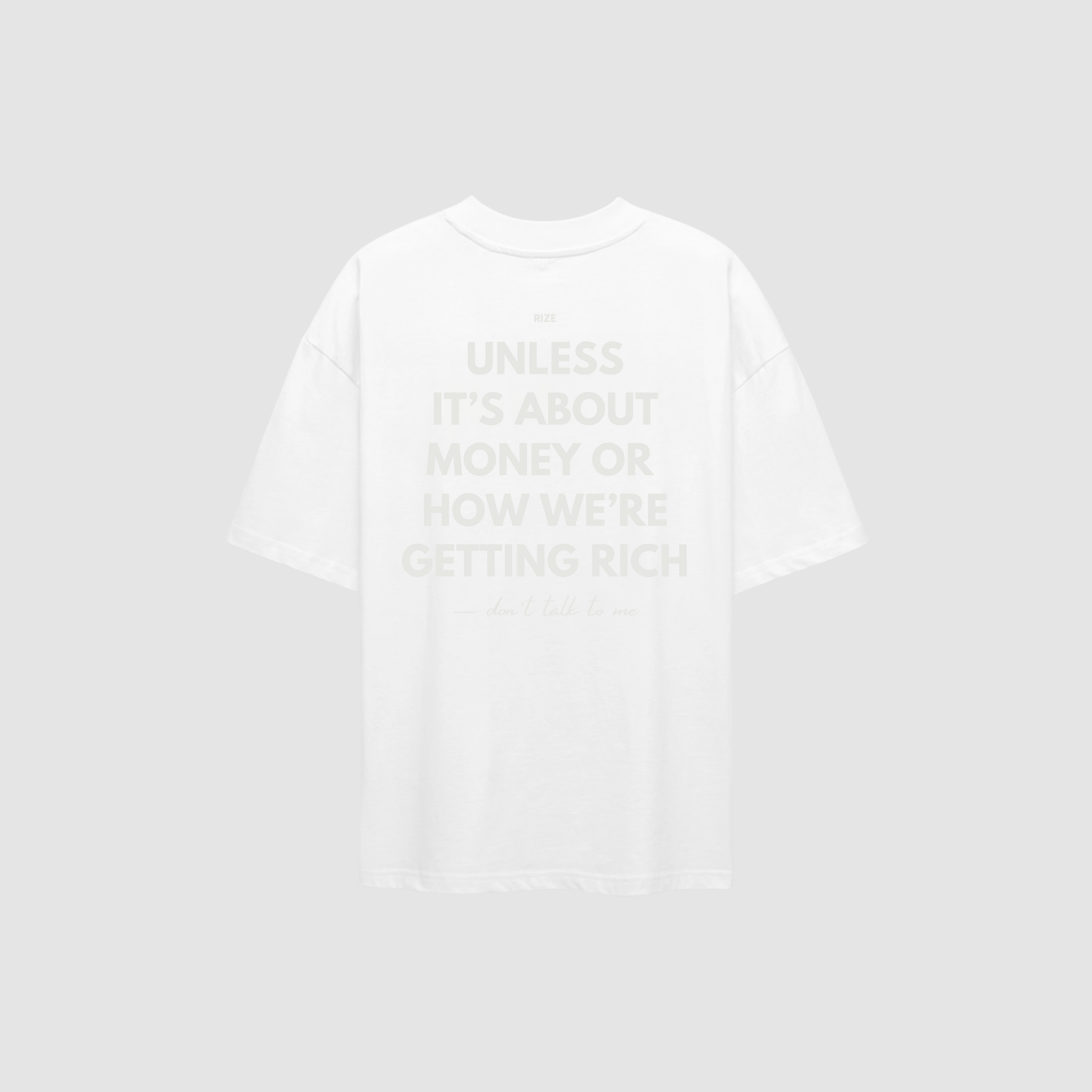 RICH TALK TEE