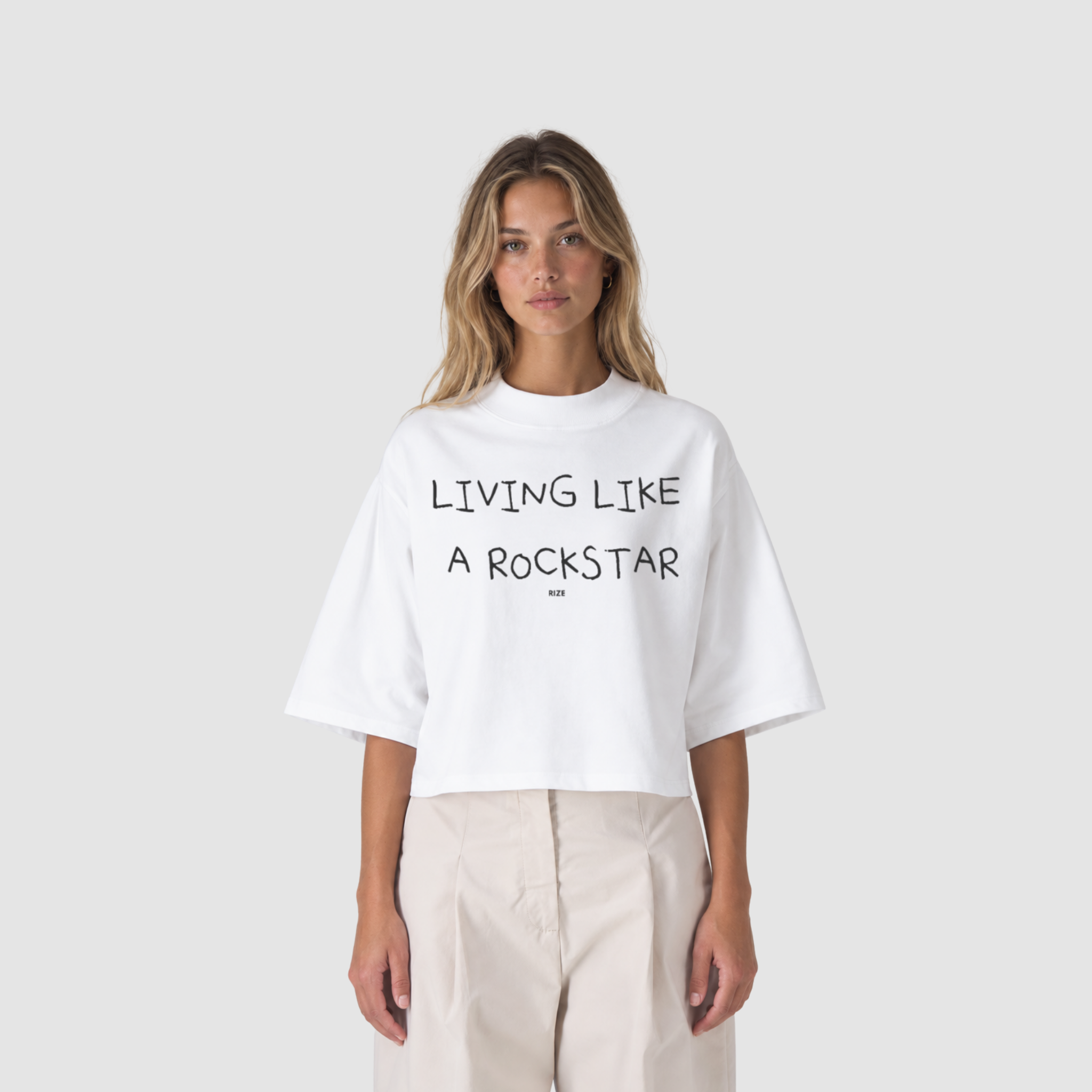 ROCKSTAR BOXY TEE