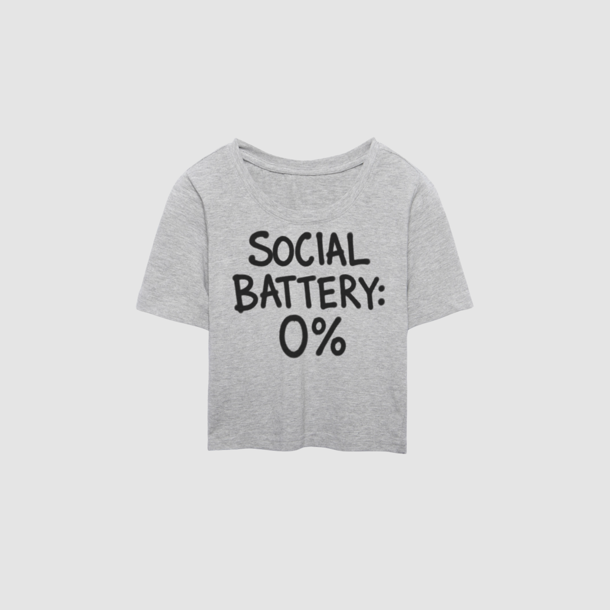 SOCIAL BATTERY BABY TEE
