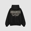 Hoodie von RIZE mit Aufdruck: Undiagnosed, But Something Ain't Right